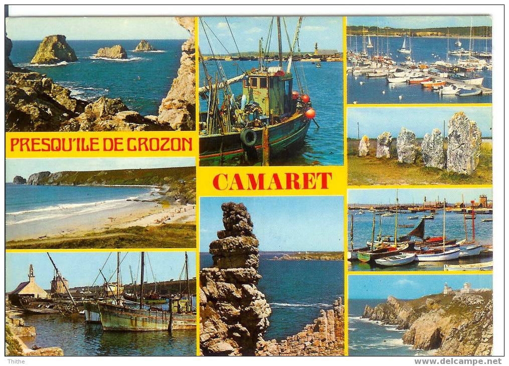 CAMARET Les Pointes Et Le Port - JACK 2270 - Carte Multivues - Camaret-sur-Mer