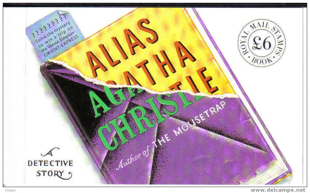 Grande-Bretagne Great Britain Prestige Book Carnet Detective Agatha Christie Complete MNH ** - Cuadernillos