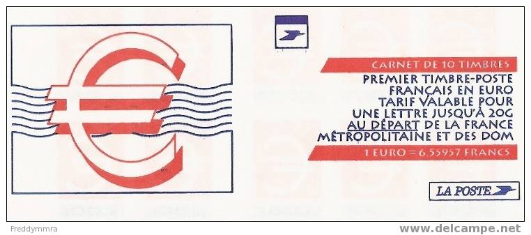 France: Carnet 3215 -c1  Sigle Euro à 0,46 € - Autres & Non Classés