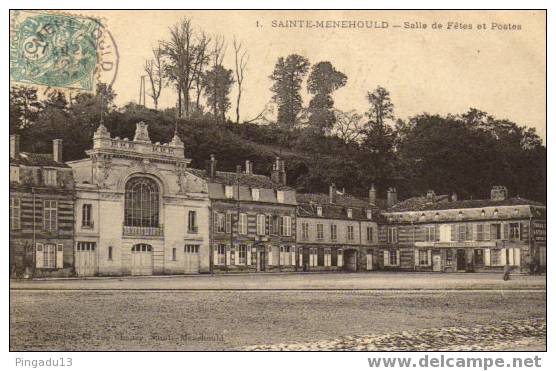 Salle Des Fêtes Et Poste - Sainte-Menehould