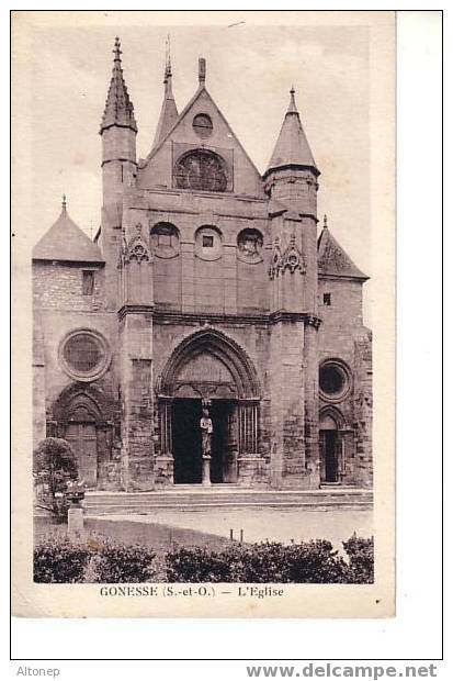 L'église (cpsm) - Gonesse