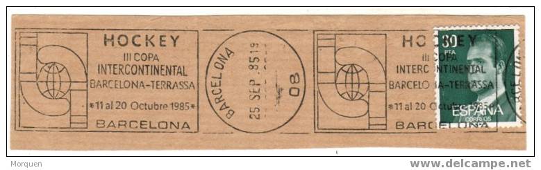 ESPAÑA Fechador Especial  BARCELONA 1985  Deportes - Covers & Documents