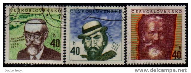 CZECHOSLOVAKIA   Scott   #  1819-24   VF USED - Used Stamps