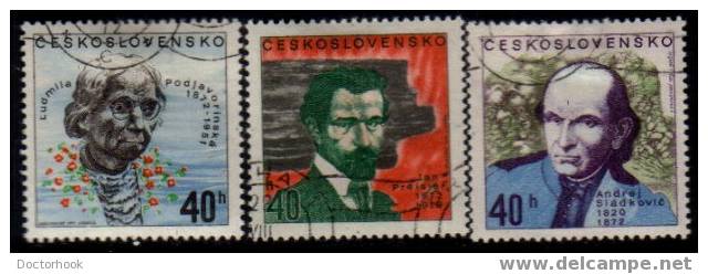 CZECHOSLOVAKIA   Scott   #  1819-24   VF USED - Used Stamps