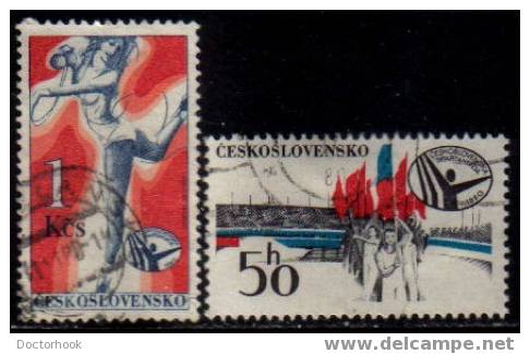 CZECHOSLOVAKIA   Scott   #  2317-8   VF USED - Used Stamps
