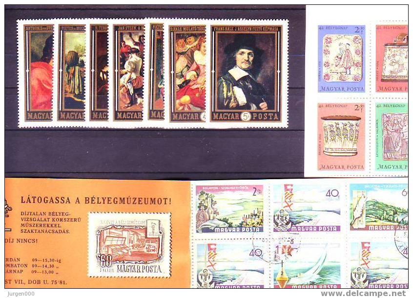 Nr 2555/2561A, BL73A **, MH1, Michel = 23 € (X14515) - Cuadernillos