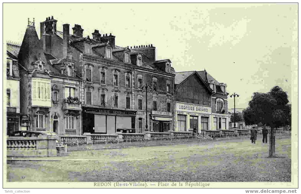 REDON - Place De La République - Redon