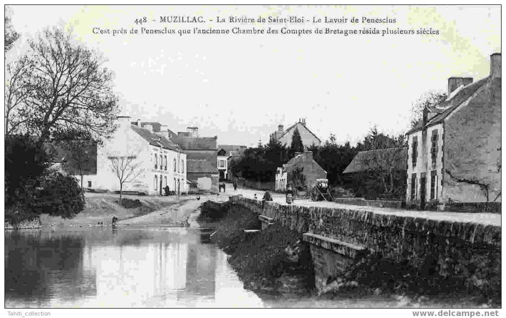 MUZILLAC - La Rivière De Saint-Eloi - Le Lavoir De Penesclus - Muzillac