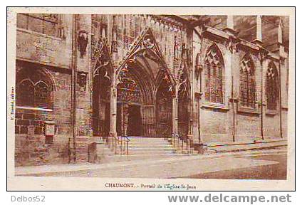 CHAUMONT - Portail De L'église St-Jean - Chaumont