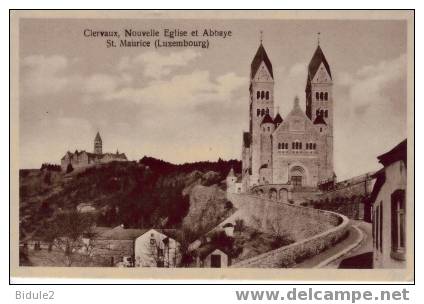 Clervaux   Nouvelle Eglise Et Abbaye ST Maurice - Clervaux