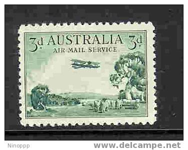 Australia-1929 Airplane Mint Hinged Stamp - Nuovi