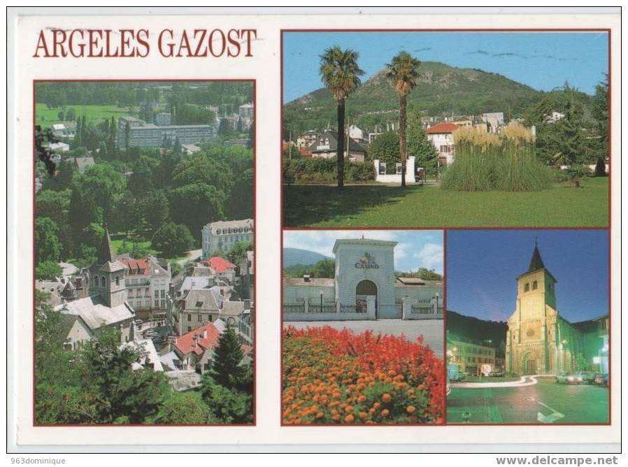 Argeles - Gazost - Le Parc - Le Casino  - L'eglise  ...  2000 - Argeles Gazost