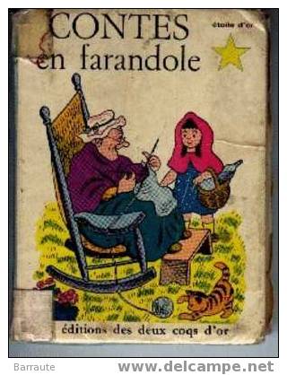 CONTES Et FARANDOLE De E.J.WERNER Deux Coqs D´or Images De TIBOR GERGELY. - Contes