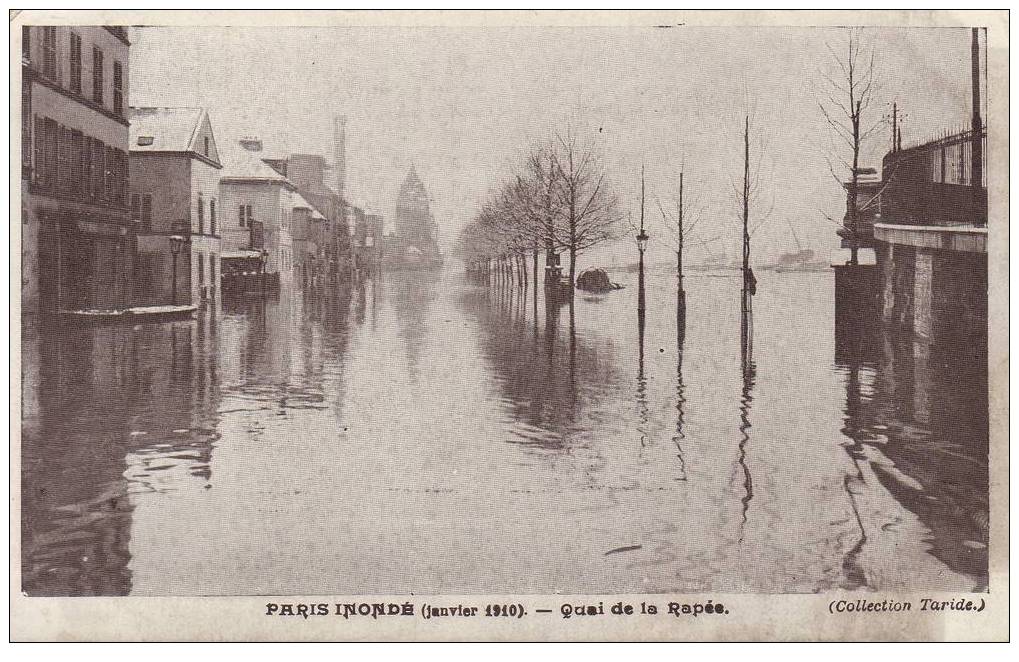 INONDATIONS PARIS INONDE (Janvier 1910) Quai De La Rapée - Overstromingen