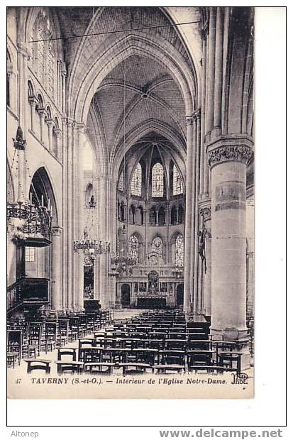 Eglise Notre-Dame : L'intérieur - Taverny