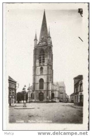RENAIX - église Saint Hermes - Carte Photo - Ronse