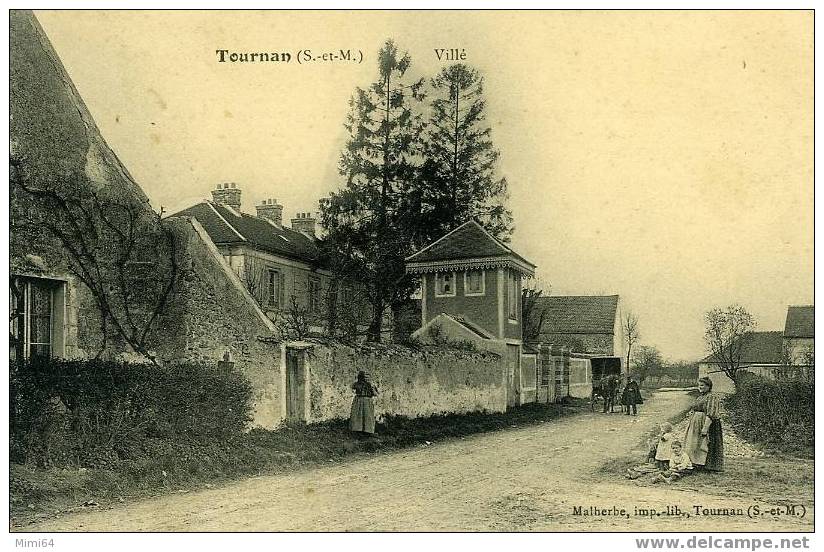 77 . TOURNAN . VILLE . - Tournan En Brie