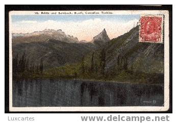 MOUNT EDITH AND SAWBACK,BANFF,CANADIAN ROCKIES. - Banff