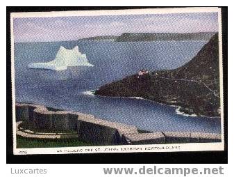 AN ICEBERG OFF ST.JOHN´S NARROWS.NEWFOUNDLAND - St. John's