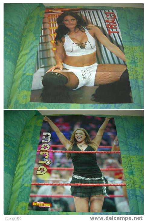 WWE Poster Traci Maria WRESTLING - Habillement, Souvenirs & Autres