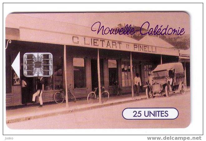 NOUVELLE - CALEDONIE ( Vintage Automobile , Car Oldtimer ) - Little Scratch On Back , See Scan - Nieuw-Caledonië