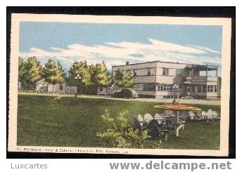 AU PARASOL.HOTEL & CABINES. CHICOUTIMI. - Chicoutimi