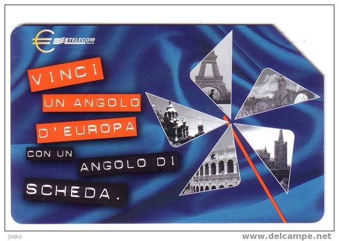 ITALY - Vinci Un Angolo D`Europa - Italia - Pubbliche Ordinarie