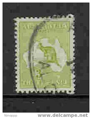 Australia-1915-24  3d Kangaroo Used - Used Stamps