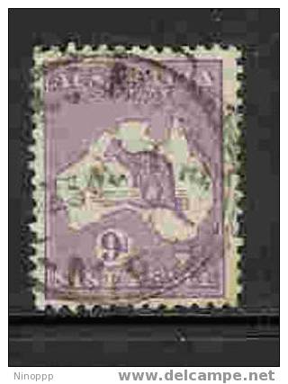 Australia-1929-30  9d Violet  Kangaroo Used - Gebruikt