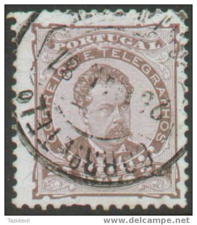 PORTUGAL - 1882 25r King Luiz. Scott 60. Used - Usado
