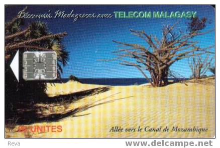 MADAGASCAR  25 UNITS  BEACH  1 LANDSCAPE   MDG-26  SPECIAL  PRICE !! - Madagascar