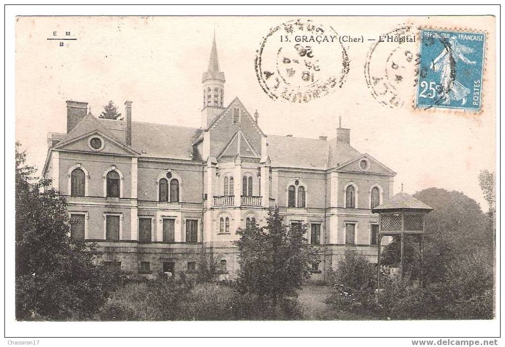 18 - GRACAY - L´Hôpital - Graçay