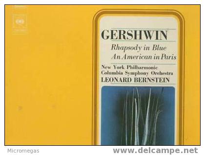 Gershwin : Rhapsody In Blue. Un Américain à Paris - Classique