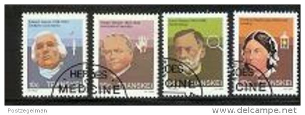 TRANSKEI 1983 CTO Stamp(s) Heroes Of Medicines 124-127 #3405 - Medicine