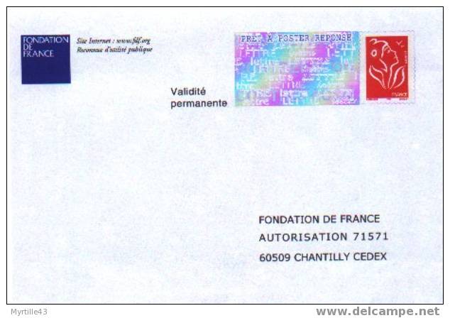 PAP Réponse Fondation De France - Neuf - N° 06P217 - PAP: Antwort/Lamouche
