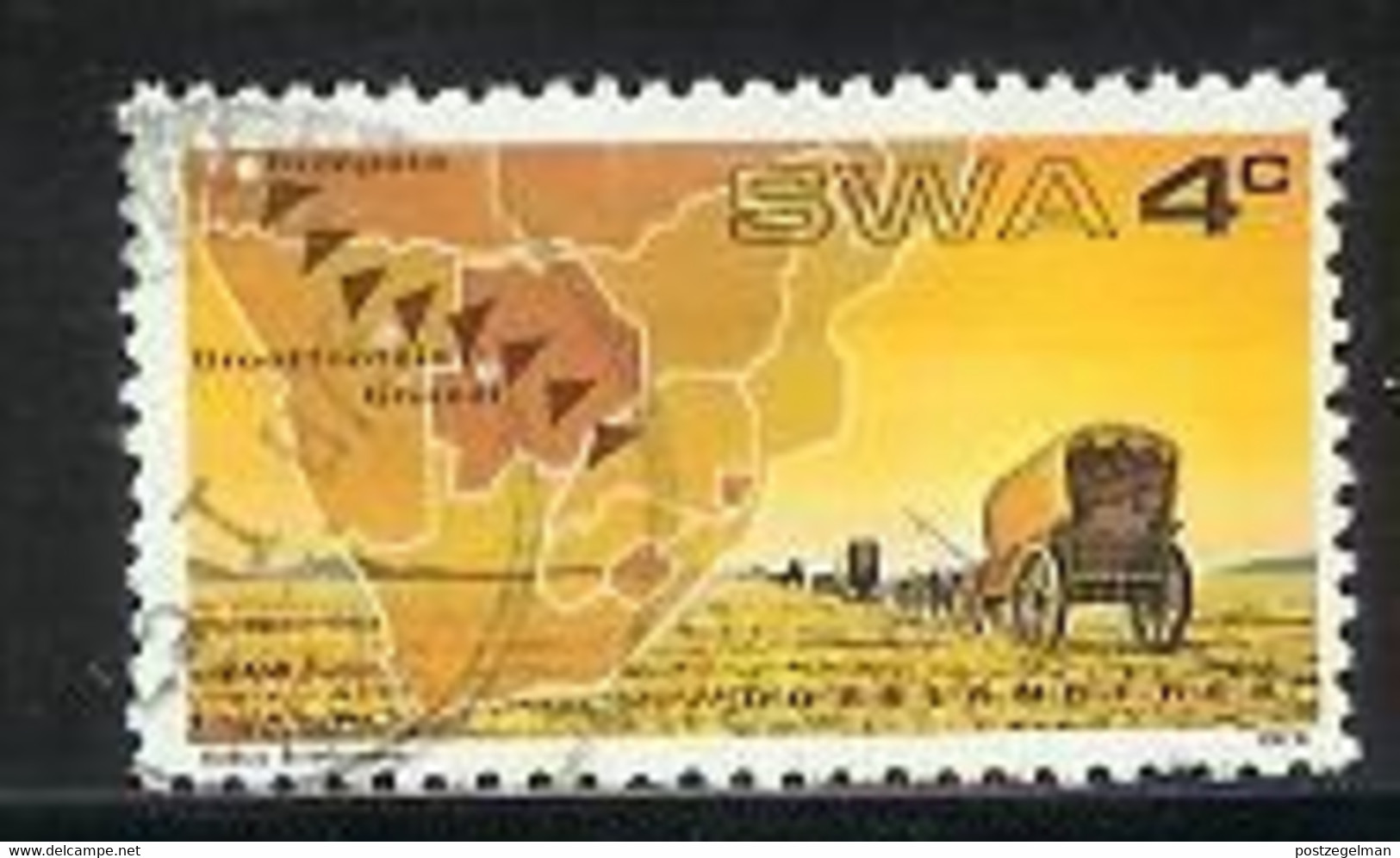 SWA 1974 CTO Stamp(s) Dorsland Trek 401 #3216 - Namibia (1990- ...)