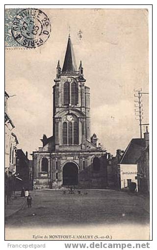 MONTFORT L'AMAURY - Eglise - Montfort L'Amaury