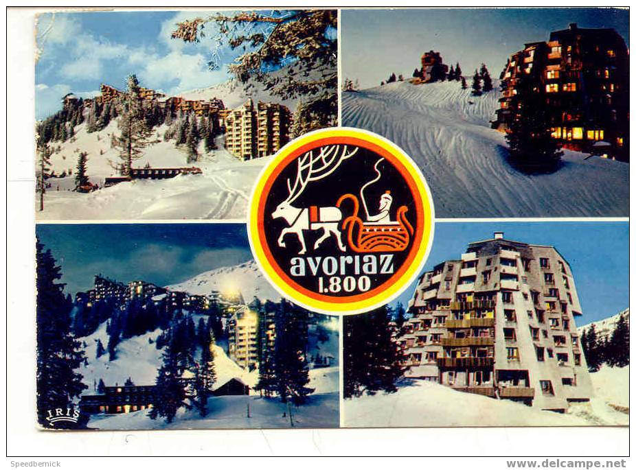 5560 Avoriaz Vue Générale De La Station IRIS 1531 - Avoriaz