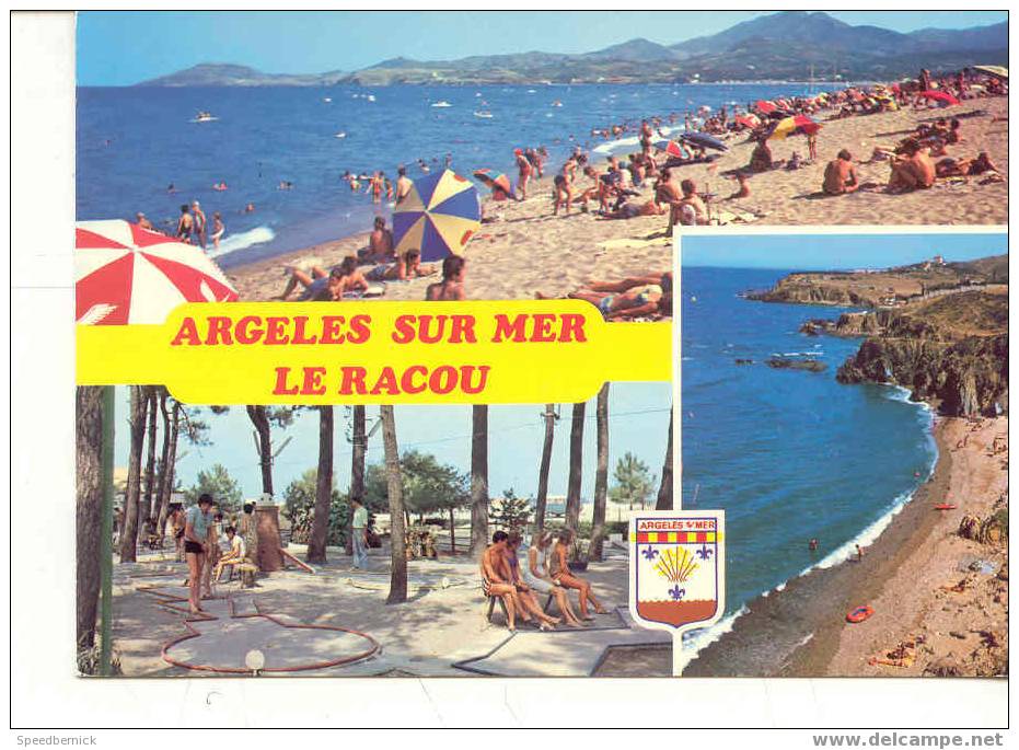 5544 Argeles Sur Mer La Plage Le Racou La Plage Les Pins Les Rochers . 04/4013 ABL - Argeles Sur Mer