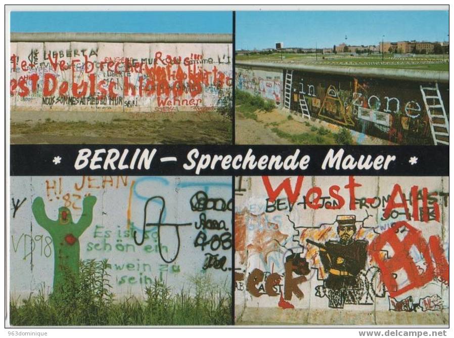 Berlin -  Sprechende Mauer - Gutach (Breisgau)