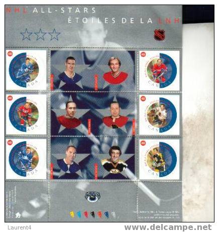 Canada - All Star Games - Etoile De La NHL - Blocks & Sheetlets