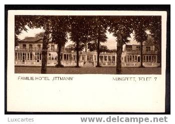 FAMILIE HOTEL "ITTMANN".NUNSPEET,TELEF.7 - Nunspeet