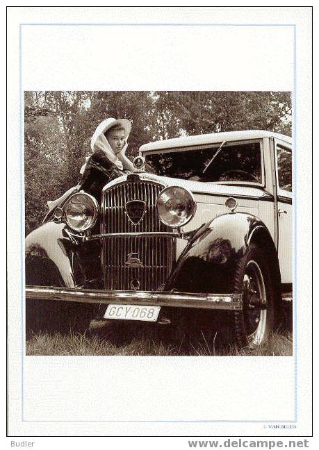 BELGIE/BELGIQUE/BELGIUM - 1991 : Postogr 47** : AUTO,VOITURE,CAR,OLDTIMER,FILLE,GIRL, - Sonstige & Ohne Zuordnung