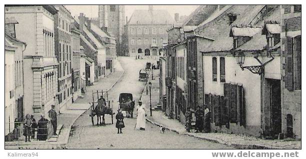 SOLRE-LE-CHÂTEAU ( NORD ) / LA  GRAND´ RUE  ( Belle Animation, Charrettes Et Calèches ) - Solre Le Chateau