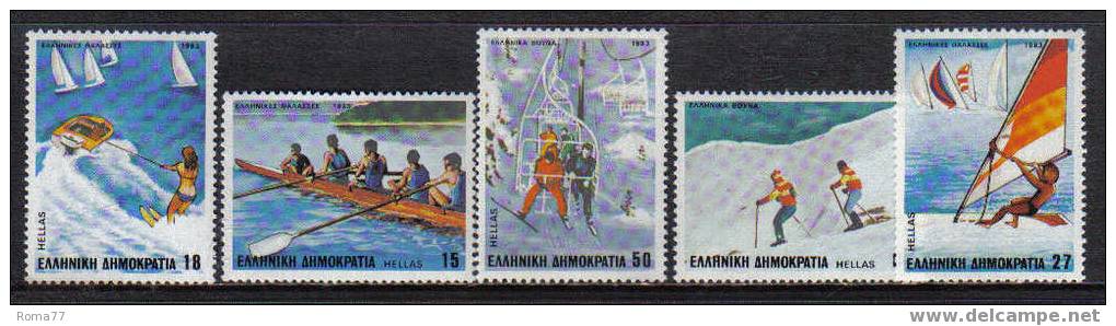 E345 - GRECIA , SERIE 1493/1497  *** Surf E Altro - Ungebraucht