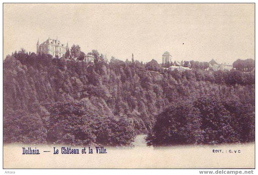 CHOKIER = Château Et La Ville (edit. C.V.C.) Vierge - Flémalle