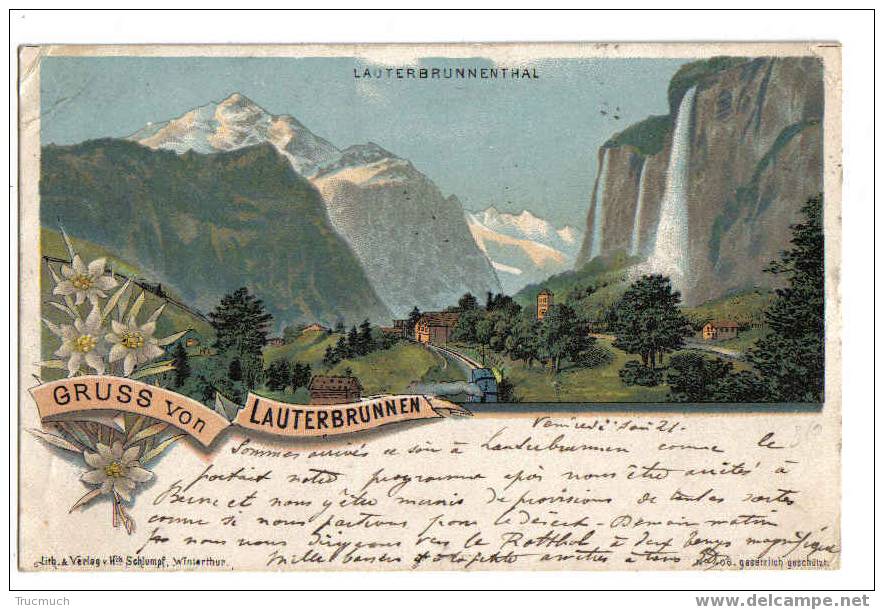 M951 - Gruss Von Lauterbrunnen - Lauterbrunnen