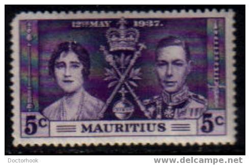 MAURITIUS   Scott   #  208*   VF MINT LH - Maurice (...-1967)