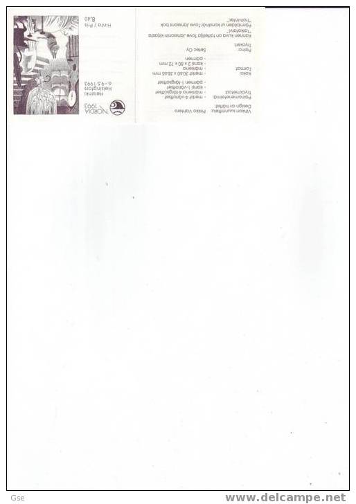 FINLANDIA - Carnet - Yvert C-1156  - Infanzia - Esposizione Filatelica - Booklets