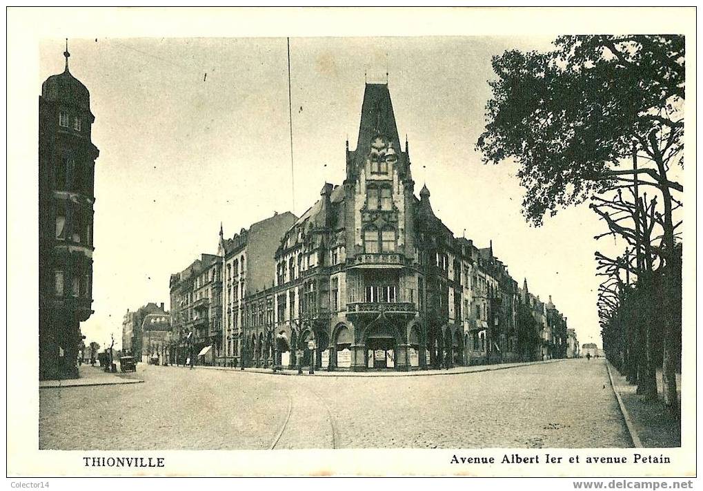 THIONVILLE EVENUE ALBERT 1 ET AVENUE PETAIN - Thionville